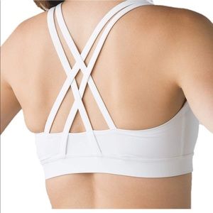 Lululemon Energy Sports Bra in White